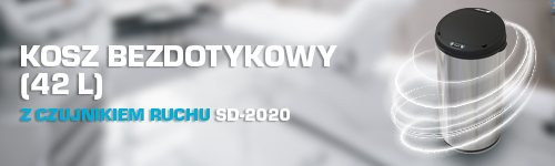 Nowość: Kosz bezdotykowy z czujnikiem ruchu