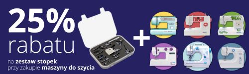 25% rabatu na zestaw stopek