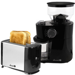 CG-2019 Kaffeemühle + BT-2019 2-Tassen-Toaster