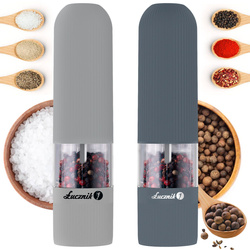 Electric Spice Grinders with LED Łucznik PM-102 Anthracite and Light Gray
