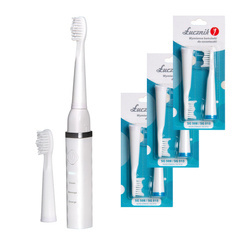 SG-515 USB travel sonic toothbrush with 4 tips included