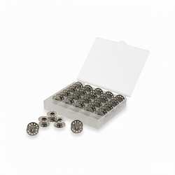 Metal bobbin for sewing machine (set of 25 pcs in a box)