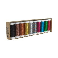 Lucznik embroidery thread set - Heavy Metal 