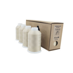 Lucznik Elastic overlock thread set - Beige