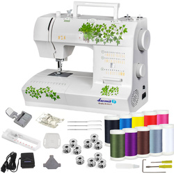 Lucznik Zofia II 2015 sewing machine with thread and bobbin set