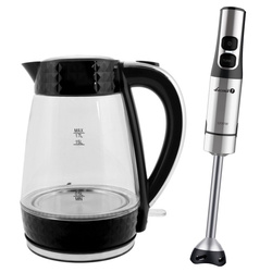 TS-50 W toaster and electric kettle set PK-2018 white
