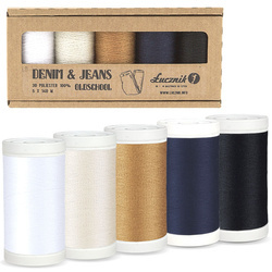 Lucznik thread set: DENIM &amp; JEANS Oldschool 
