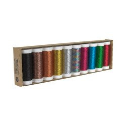 Lucznik embroidery thread set - Heavy Metal