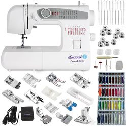 Lucznik Ewa II 2014 sewing machine with accessories