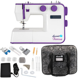 Teresa sewing machine with protective case