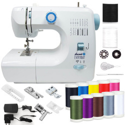 Everyday sewing machine with foot and thread set