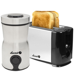 CG-001 coffee grinder + BT-2019 2-cup toaster