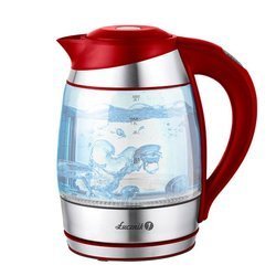 Electric kettle with temperature control WK-2020 red