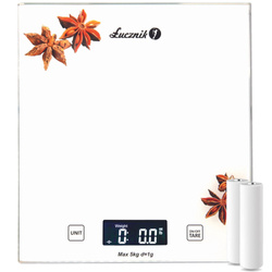 Electronic kitchen scale PT-852 EX white