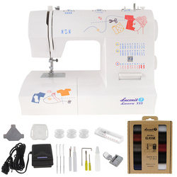 Laura 555 sewing machine with thread set