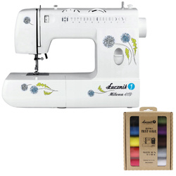 Milena II 419 sewing machine with thread set