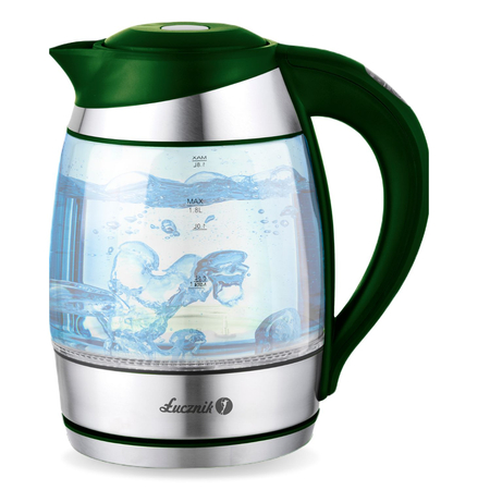 Electric kettle with temperature control WK-2020 bottle green