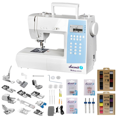 Helena 2060 sewing machine with thread and needle set