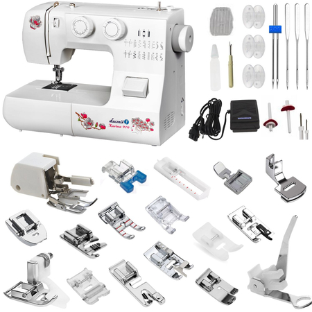 Karina 910 sewing machine with thread set