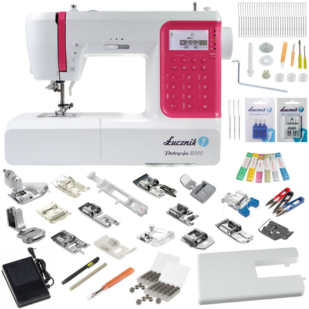 Łucznik Patrycja 2090 sewing machine with a set of accessories