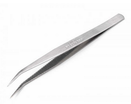 Metal tweezers 15 cm