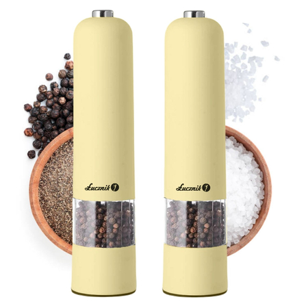 PM-101 vanilla salt and pepper grinders