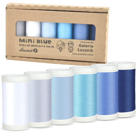 Thread set for Lucznik Mini Blue sewing machine