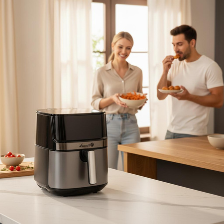 Łucznik Beztuková Fritéza AF-1500 S Funkcí Vaření V Páře