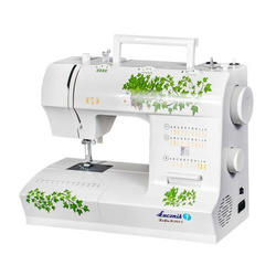 Lucznik Zofia II 2015 sewing machine with a set of feet