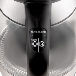 Electric kettle with temperature control WK-2020 black