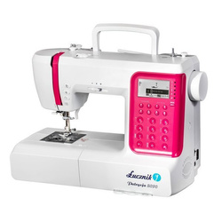 Patrycja 2090 sewing machine with carrying case, set of thread, needles, feet and bobbins