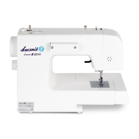 Lucznik Ewa II 2014 sewing machine with case, thread, needles and bobbins