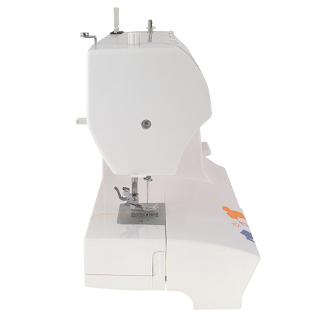 Lucznik Laura 555 sewing machine with a set of feet