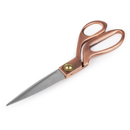 Krejčovské nůžky 24 cm, měděné