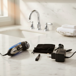 Men’s shaver set Łucznik ES-2019 with 3 spare replacement heads