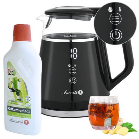 Rychlovarná konvice WK-2502 Compact Glass 1,2 l