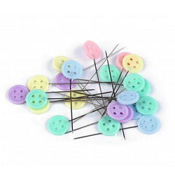 Szpilki ozdobne długość 45 mm guzik