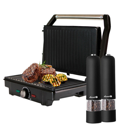 TG-2018 electric grill + spice grinders