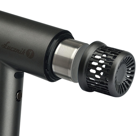 Suszarka do włosów BLDC Łucznik HyperAir IQ 1.0 Midnight Gray 1800W z funkcją jonizacji ujemnej OUTLET