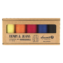 Lucznik thread set: DENIM & JEANS Rock&Roll