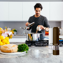 Сільнички та перечниці PM-101 білі та шоколадні