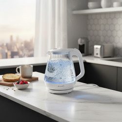 Чайник електричний WK-2502 Compact Glass 1,2 л