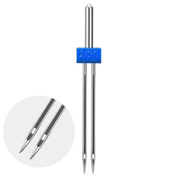 Double needle for sewing machine