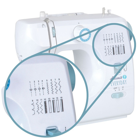 Lucznik Everyday sewing machine with thread set