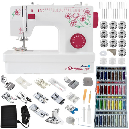 Lucznik Polonia 2018 sewing machine with accessories