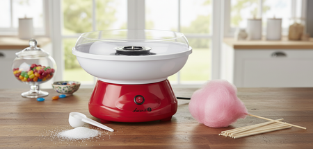 Popcorn machine + cotton candy machine