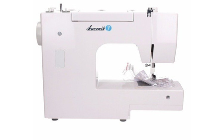 Lucznik Zofia II 2015 sewing machine with a set of feet