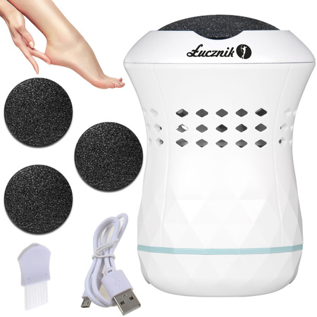 AT-2020 electric foot file set and replaceable abrasive discs