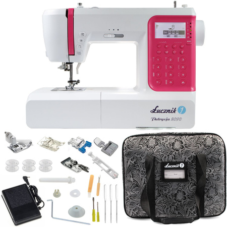 Patrycja 2090 sewing machine with protective case