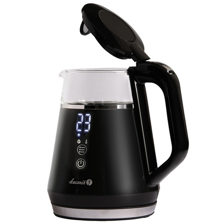 Electric Kettle Łucznik WK-2503 COMPACT+ Black 1L 1100 W